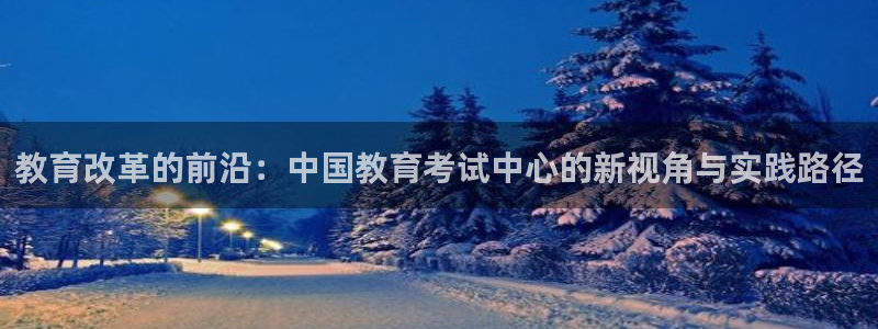 新航娱乐平台：教育改革的前沿：中国教育考试中心的新视角与实践