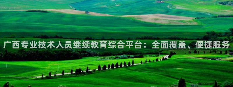 新航娱乐棋牌：广西专业技术人员继续教育综合平台：全面覆盖、便