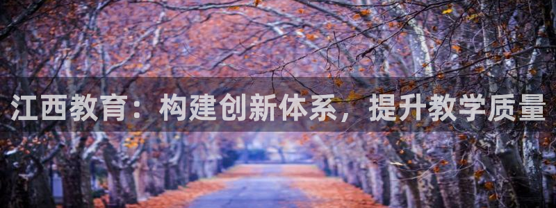 新航城娱乐传媒有限公司：江西教育：构建创新体系，提升教学质量