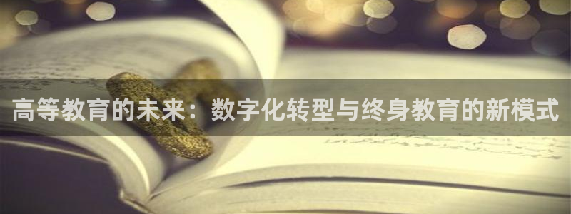 新航娱乐扣款：高等教育的未来：数字化转型与终身教育的新模式