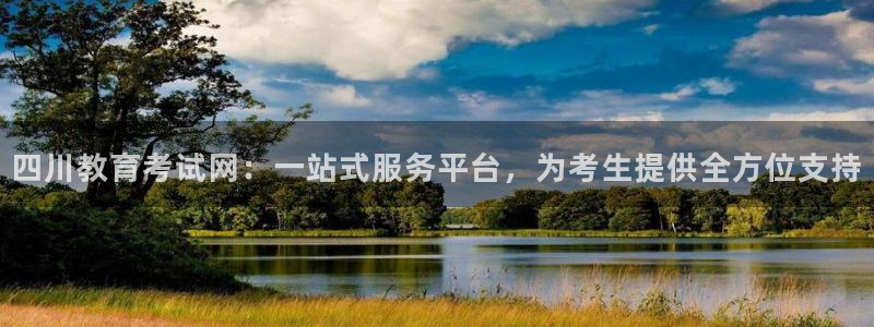 娱乐新航母：四川教育考试网：一站式服务平台，为考生提供全方位