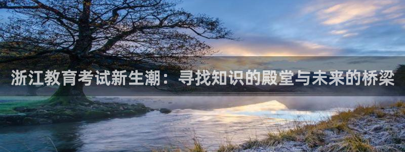 新航娱乐登录大厅：浙江教育考试新生潮：寻找知识的殿堂与未来的