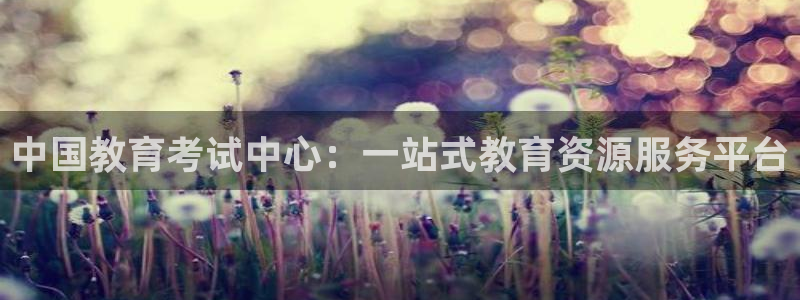 新航海娱乐会所怎么样：中国教育考试中心：一站式教育资源服务平